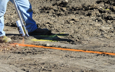 Marking using by spray