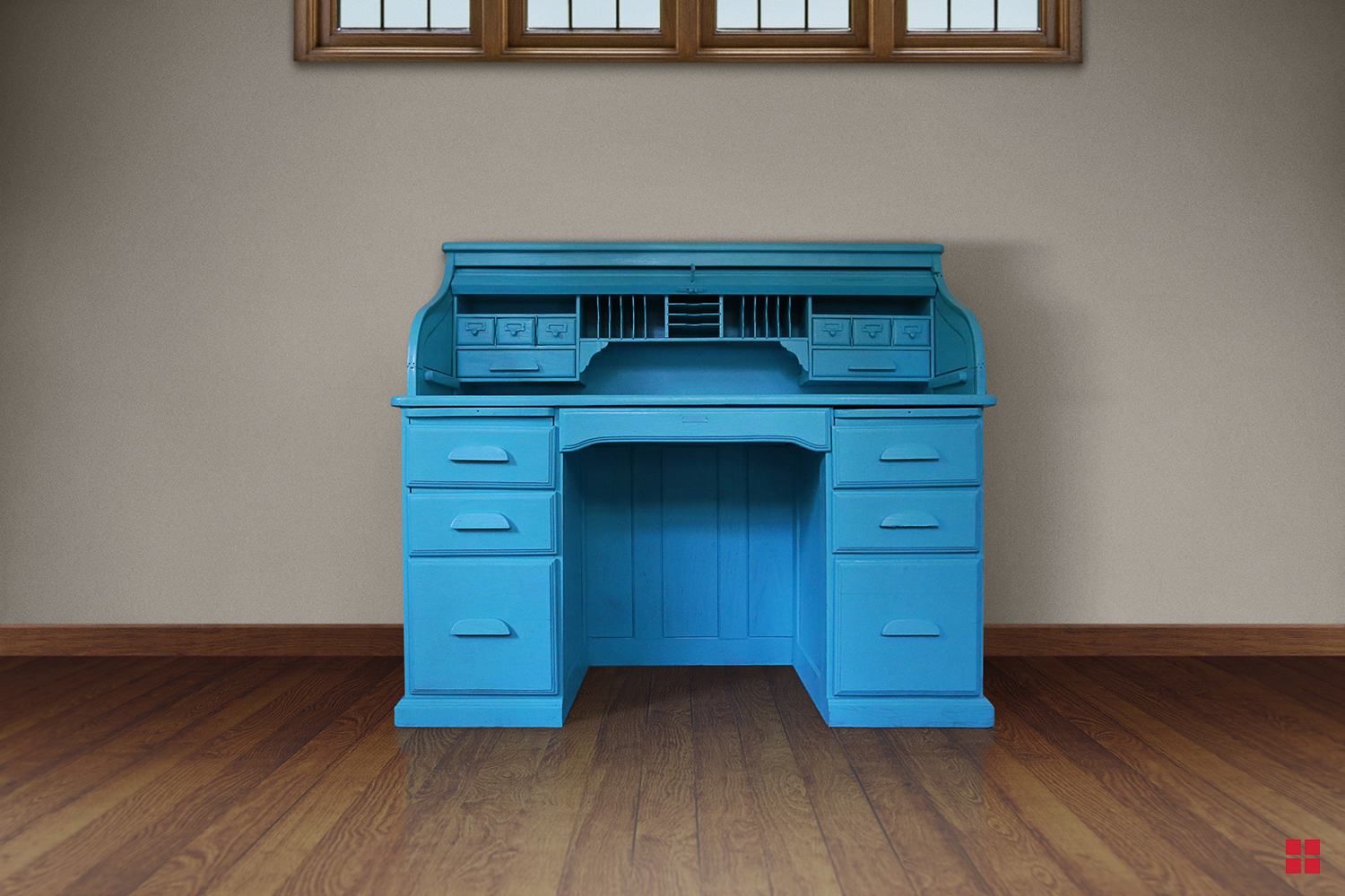 Satin Seaside Desk