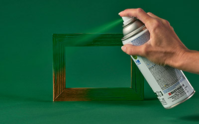 A Green Spray Paint