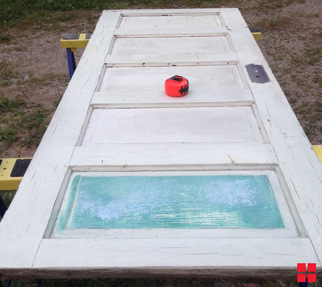 Antique Door Before